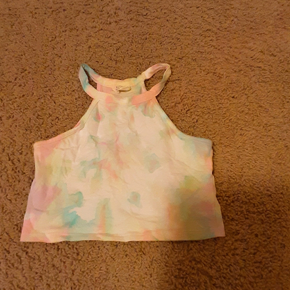 Tye dyed crop top